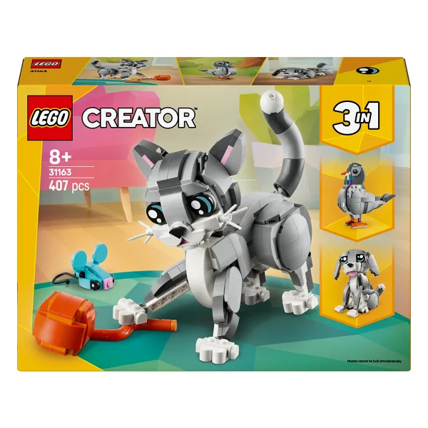 Lego 31163 Creator 3'ü 1 Arada Oyunbaz Kedi - Görsel 3