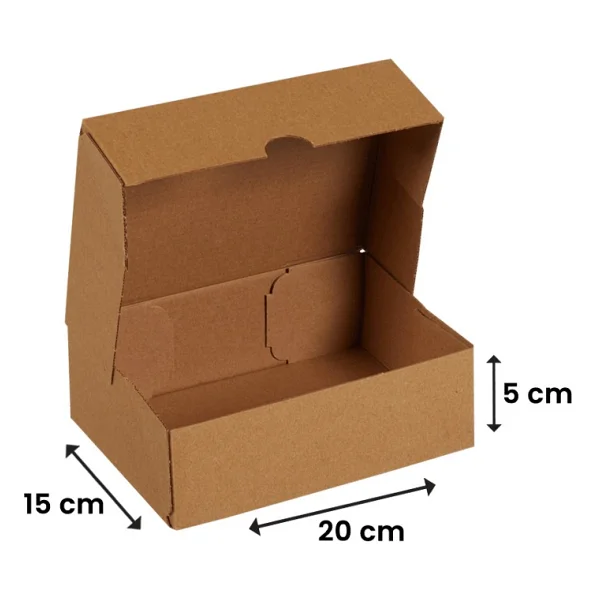 20x15x5 - 25 Adet Kesimli Kutu - Internet Ve Kargo Kutusu - Görsel 5