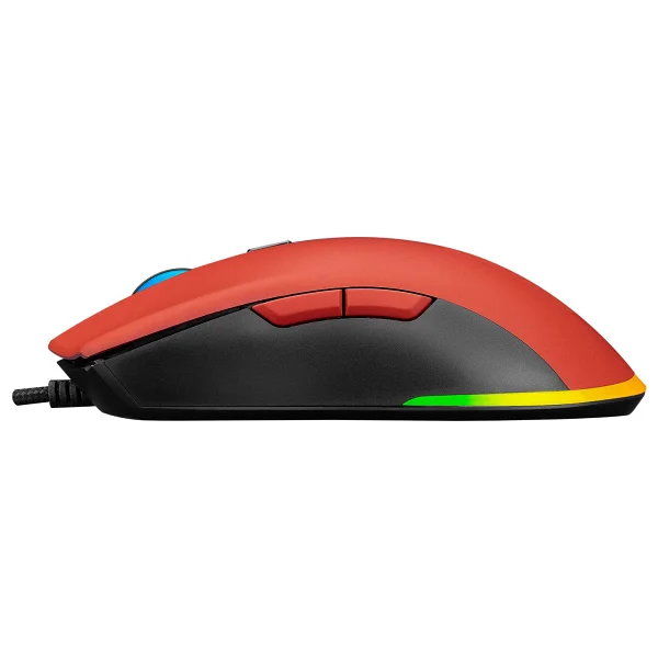 Everest Sgm-L1 Lumos Kırmızı RGB Optik Kablolu Oyuncu Mouse - Görsel 5