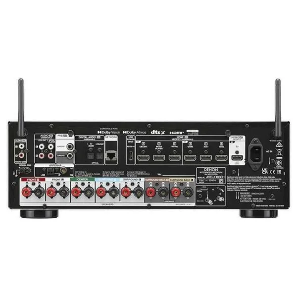 Denon Avr-X1800h 7.2 Kanal 8K Av Receiver - Görsel 2