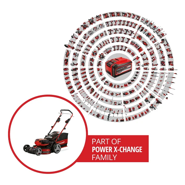 Einhell Gp-Cm 36/47 S Li Bl Dört Akülü 4 Ah Çim Biçme Makinesi - Görsel 2