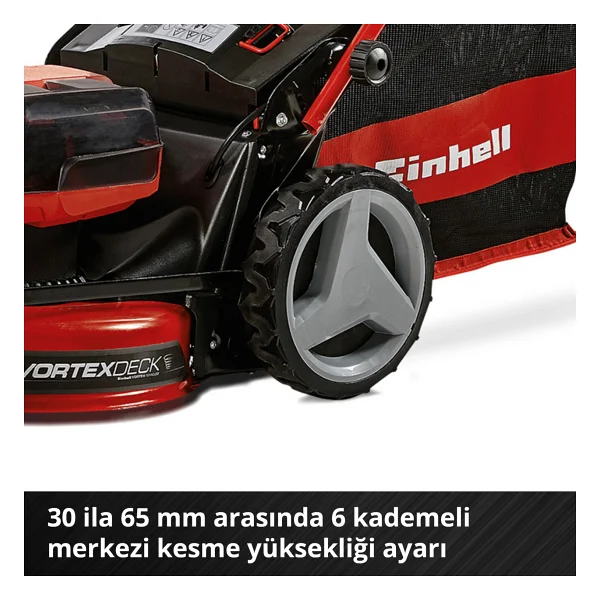 Einhell Gp-Cm 36/47 S Li Bl Dört Akülü 4 Ah Çim Biçme Makinesi - Görsel 10