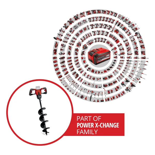 Einhell Gp-Ea 18/150 Li Bl Aküsüz Toprak Burgu Makinesi - Görsel 2