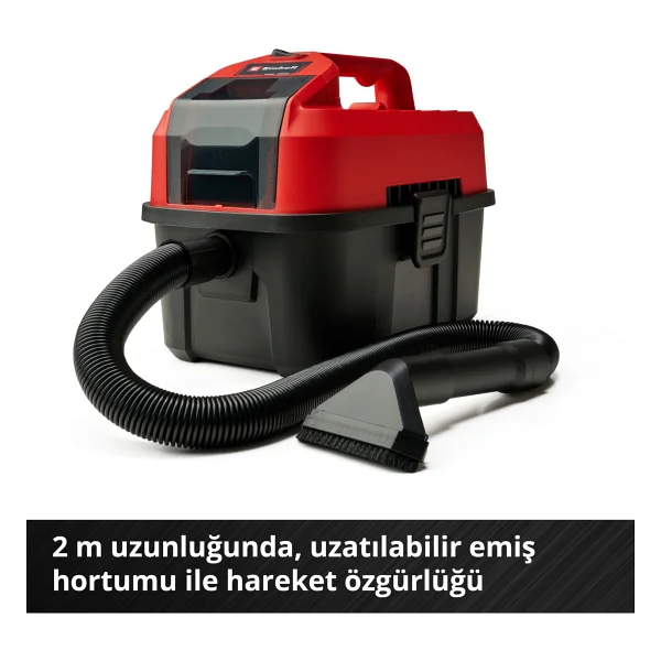 Einhell Te-Vc 18/10 Li-Solo Islak Kuru Akülü Süpürge - Görsel 6