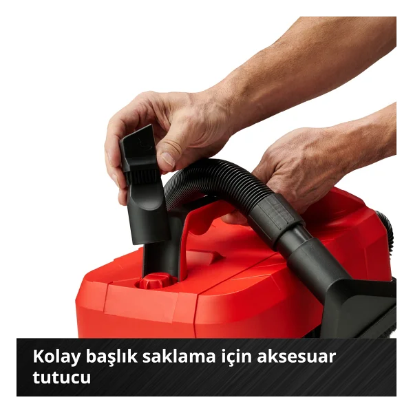 Einhell Te-Vc 18/10 Li-Solo Islak Kuru Akülü Süpürge - Görsel 10