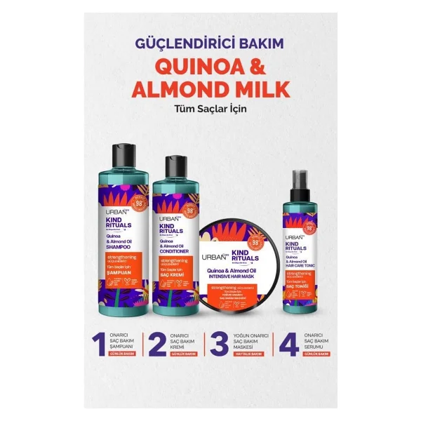 Urban Care Kind Rituals Kinoa Almond Oil 230 Ml Saç Maskesi - Görsel 4