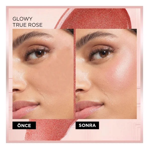 L'oreal Paris Lumi Işıltılı 630 True Rose Likit Allık - Görsel 3