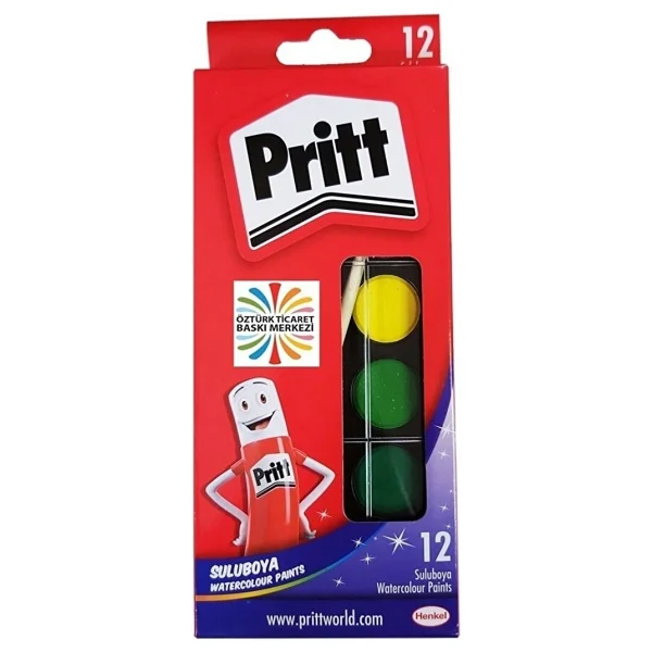 Pritt Küçük 12'li Sulu Boya - Görsel 3