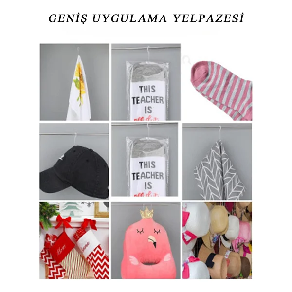 5000 Adet 45mm Halka Askılı Kılçık Ve Etiket Takma Tabancası Yedek İğneli Set - Görsel 3