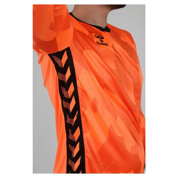 Hummel Elegance Kaleci Tek Üst Forma Neon Turuncu XL - Görsel 4