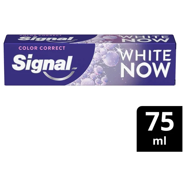 Signal White Now Color Correct 75 Ml Florürlü Diş Macunu - Görsel 3