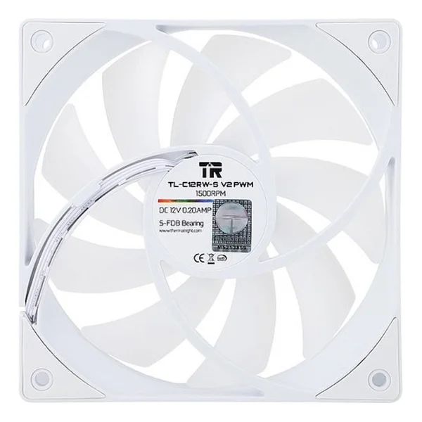 Thermalright Tl-C12rw-S V2 Argb Beyaz 12 Cm Kasa Fanı - Görsel 6