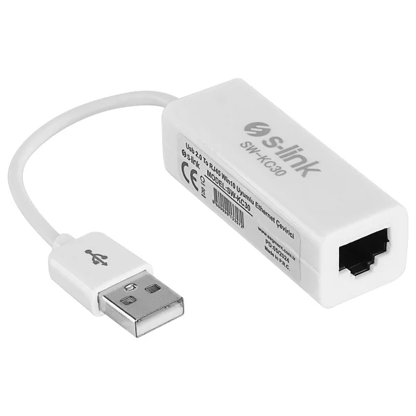 S-Link Sw-Kb30 USB 2.0 To Ethernet Dönüştürücü - Görsel 4