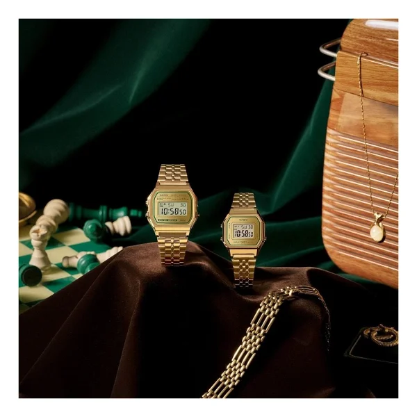 Casio Standart A158wegv-9adf Altın Kol Saati - Görsel 3