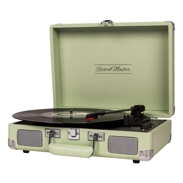 Record Master St14012 Yeşil Çantalı Retro Pikap - Görsel 2