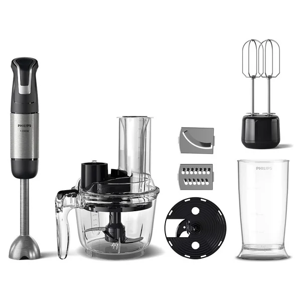 Philips Elektrikli Çeyiz Seti Siyah Renkli Tost Makinesi Ve Kahve Makinesi İle Blender Seti - Görsel 2
