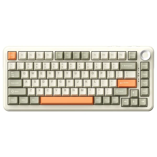 Ajazz AK820 Max RGB %75 TKL Flying Fish Switch Kablolu/Kablosuz Mekanik Oyuncu Klavyesi