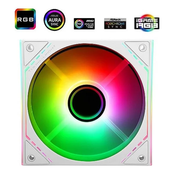 Thermalright Tl-M12w-S Argb Beyaz 12 Cm Kasa Fanı - Görsel 7