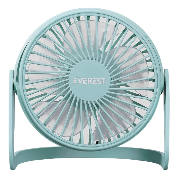 Everest Efn-505 Masaüstü USB Fan Turkuaz - Görsel 7