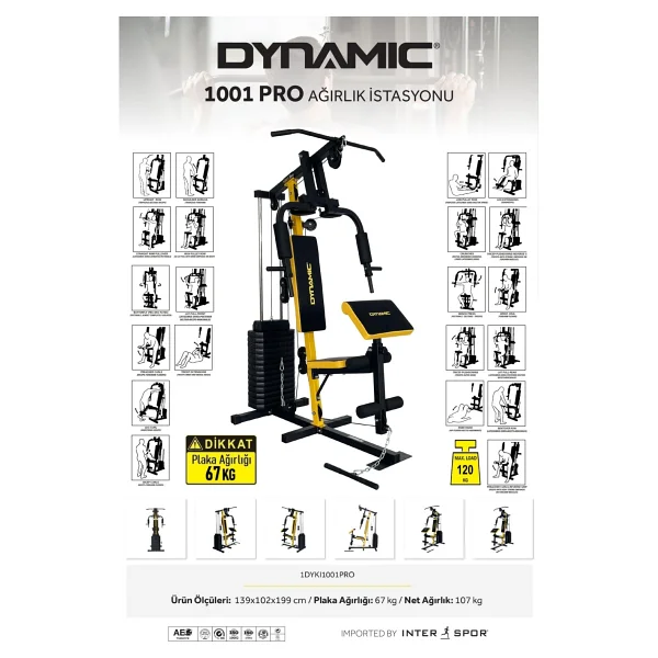 Dynamic 1001 Pro Tek Kişilik Çalışma İstasyonu - Görsel 2