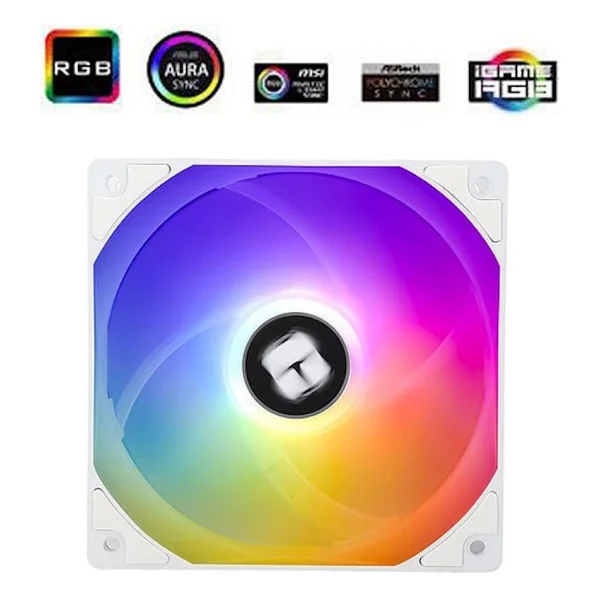Thermalright Tl-C12cw-S Argb Beyaz 12 Cm Kasa Fanı - Görsel 3