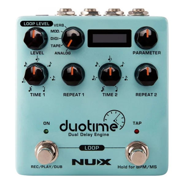 Nux Duo Time Stereo Delay Pedalı - Görsel 6