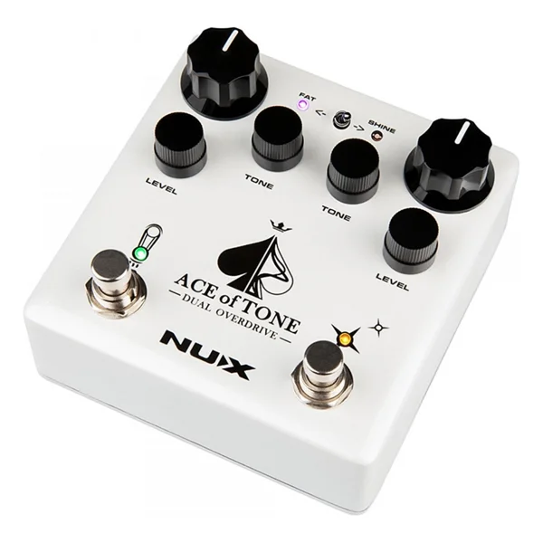 Nux Ace Of Tone Dual Overdrive Pedalı - Görsel 2