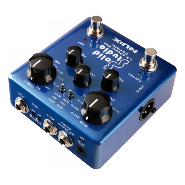 Nux Nss-5 Solid Studio Ir & Power Amfi Simulatörü - Görsel 4