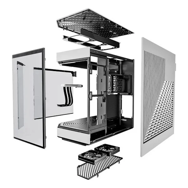 Hyte Y60 Cs-Hyte-Y60-Bw 3 Fanlı E-Atx Oyuncu Kasası - Görsel 4