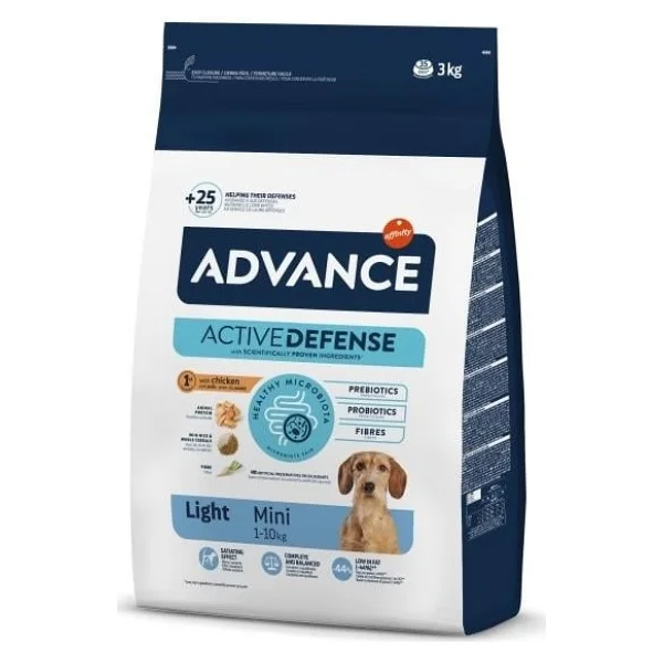 Advance Mini Light Tavuklu 3 Kg Küçük Irk Yetişkin Köpek Maması - Görsel 8