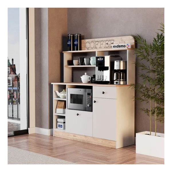 Evdemo Barista Kahve Köşesi Dolabı - Görsel 2