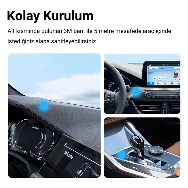 Viofo Tüm Kamera Serileri Için Btr200 Kablosuz Bluetooth Uzaktan Kumanda - Görsel 3