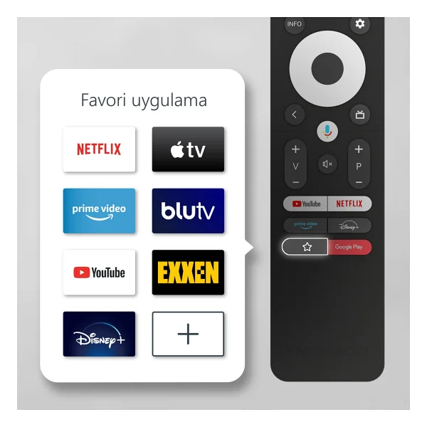 Thomson 50ua5s13 4K Ultra HD 50" 127 Ekran Uydu Alıcılı Android Smart LED TV - Görsel 8