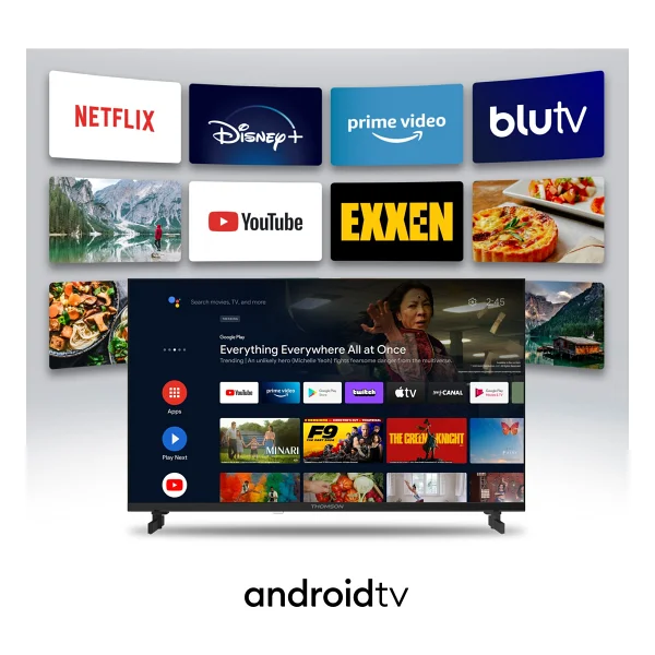 Thomson 50ua5s13 4K Ultra HD 50" 127 Ekran Uydu Alıcılı Android Smart LED TV - Görsel 7