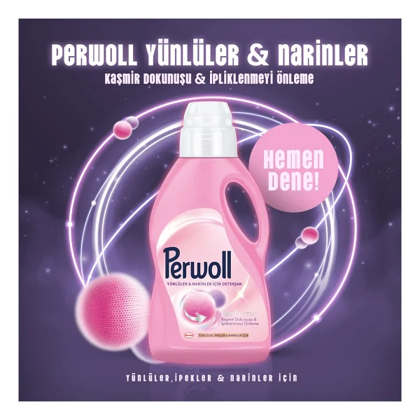 Perwoll Sıvı Deterjan 50 Yıkama 3 Lt - Görsel 4