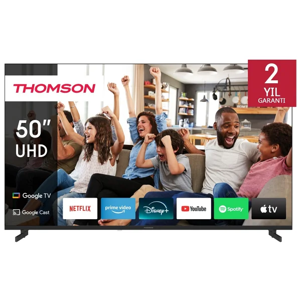 Thomson 55ug4s14 4K Ultra HD 55" 140 Ekran Uydu Alıcılı Google Smart LED TV - Görsel 6