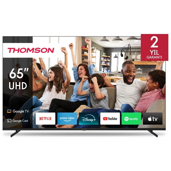 Thomson 55ug4s14 4K Ultra HD 55" 140 Ekran Uydu Alıcılı Google Smart LED TV - Görsel 5