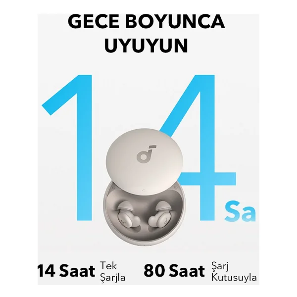 Anker Soundcore Sleep A20 TWS Kulak İçi Bluetooth Kulaklık - Görsel 6