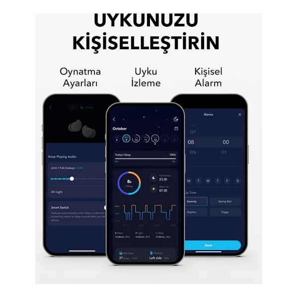 Anker Soundcore Sleep A20 TWS Kulak İçi Bluetooth Kulaklık - Görsel 8