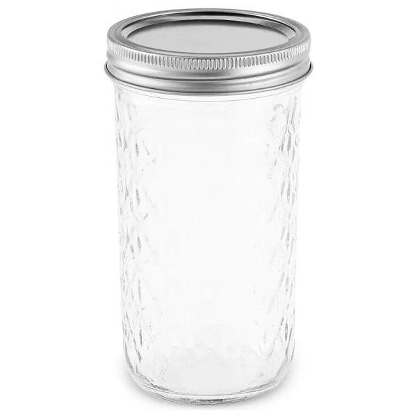 Karaca X Refika Baklava Desen 650 Ml Boyunsuz Cam Kavanoz - Görsel 6