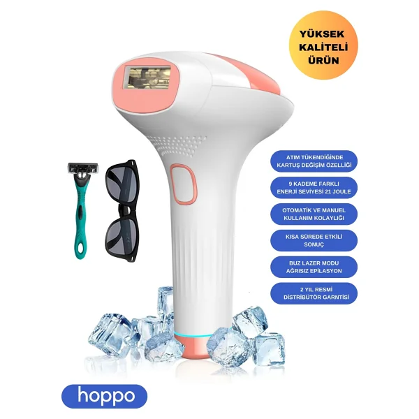 Hoppo Xmia Ipl Buz Lazer Epilasyon Aleti - Görsel 8