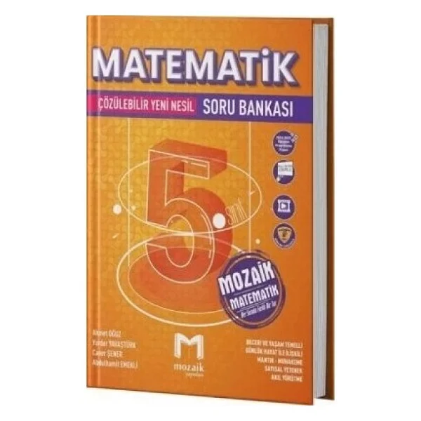 Mozaik Yayınları 5. Sınıf Matematik Soru Bankası - Görsel 3