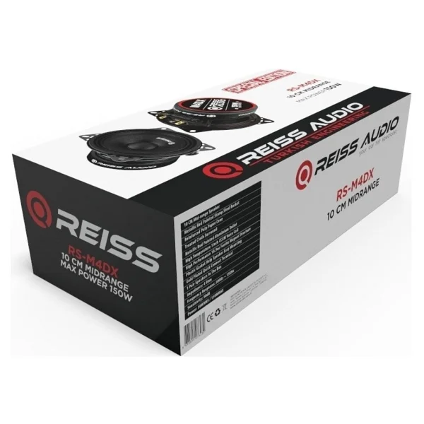 Reiss Audio Rs-M4dx 150 W 10 Cm Midrange Oto Hoparlör - Görsel 2