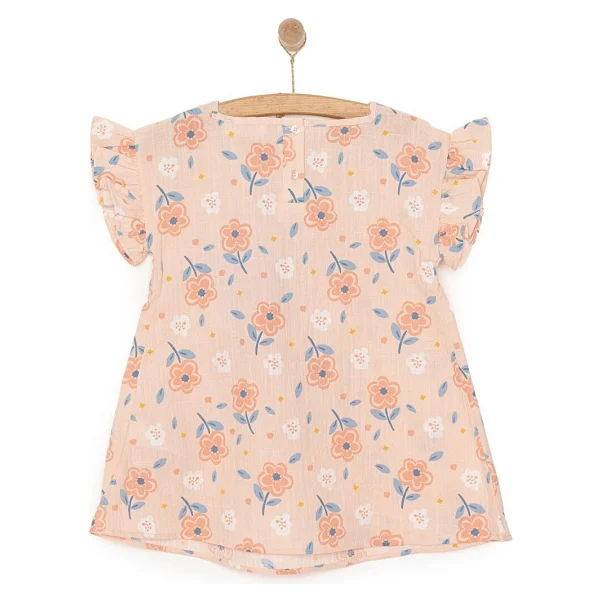 HelloBaby Flowers Kız Elbise Kız Bebek - Görsel 2