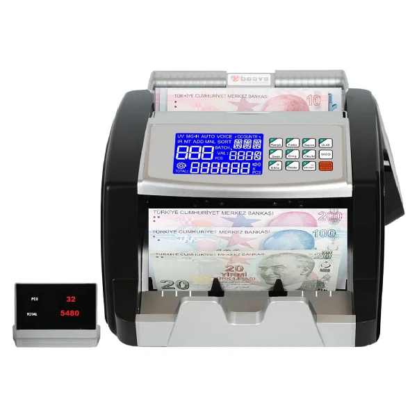 Baove Gb8300 Karışık Para Sayma Makinesi - Görsel 8