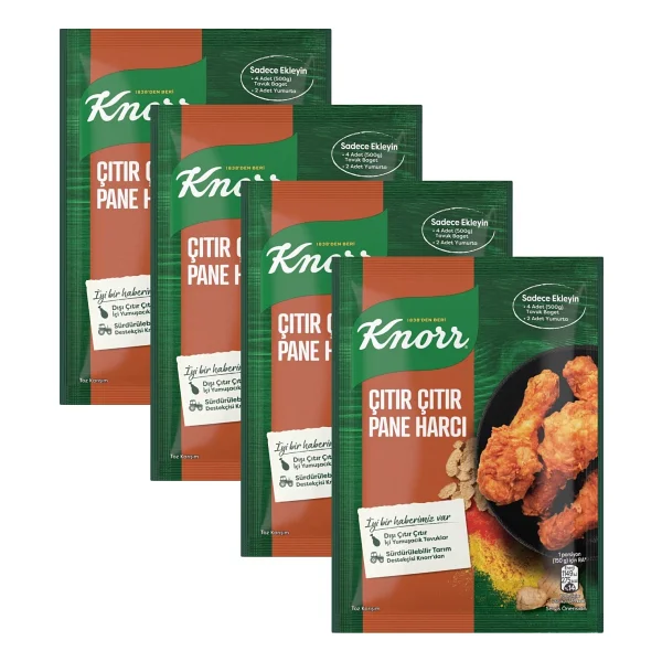 Knorr Çıtır Pane Harcı 90 Gr X 4 Adet - Görsel 2