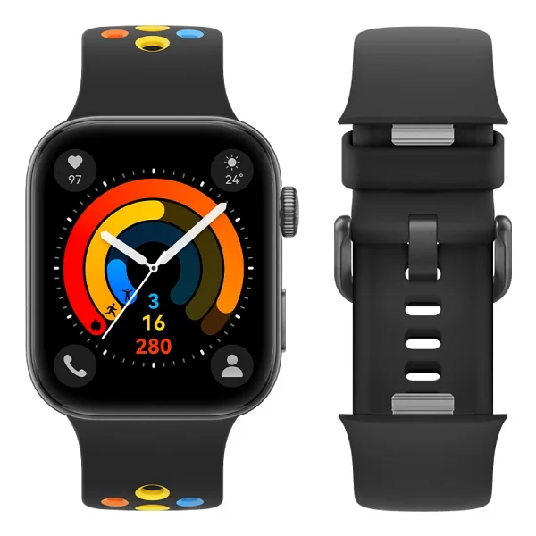 Huawei Watch Fit 3 Beyaz-Canlı Beyaz Kauçuk Kayış Akıllı Saat - Görsel 4