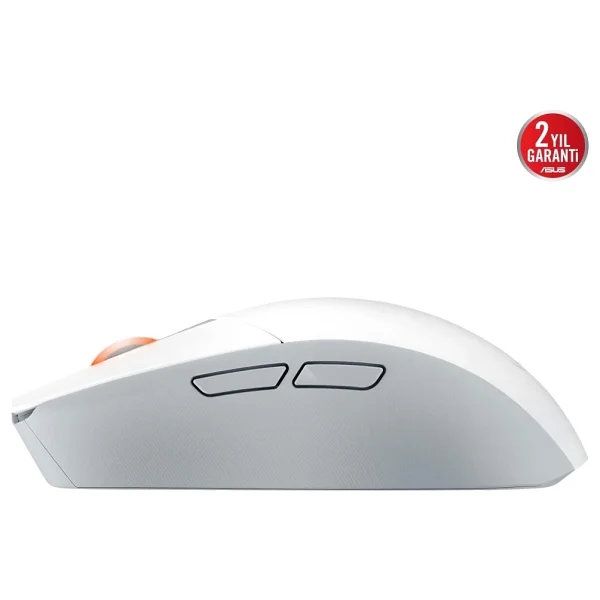 Asus Rog Strix Impact Iıı Beyaz Optik Kablosuz Oyuncu Mouse - Görsel 5