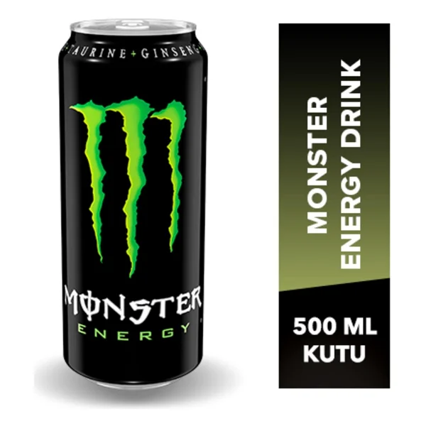 Monster Orijinal Enerji İçeceği 12x500 Ml - Görsel 2