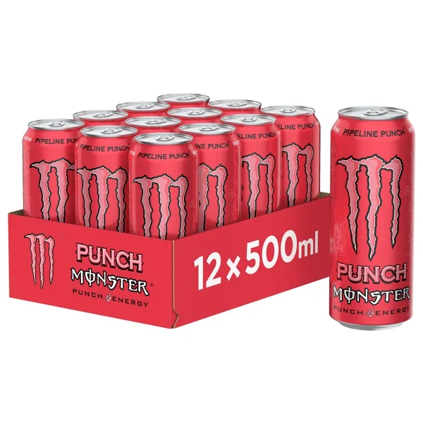 Monster Pipeline Punch Enerji İçeceği 12x500 Ml - Görsel 3